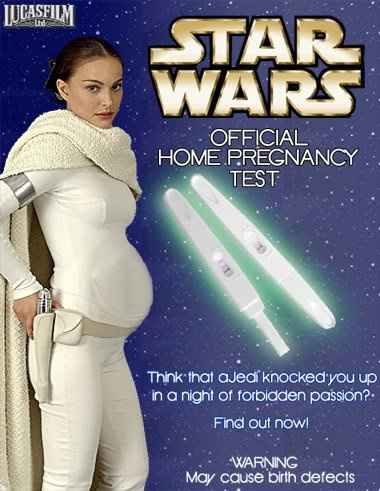 test de embarazo star wars