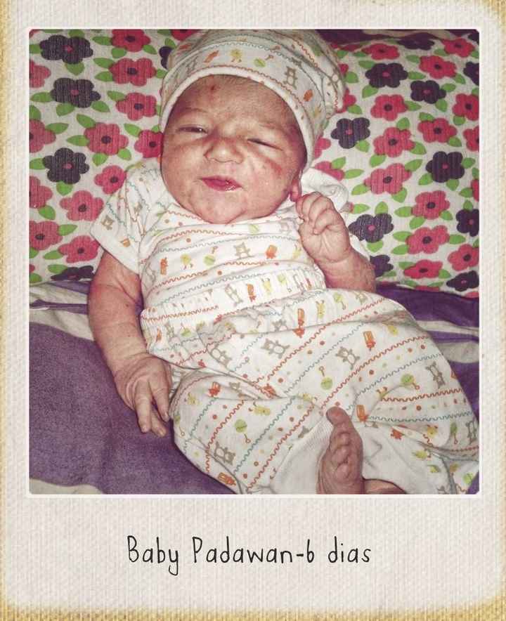 Baby padawan 6 dias