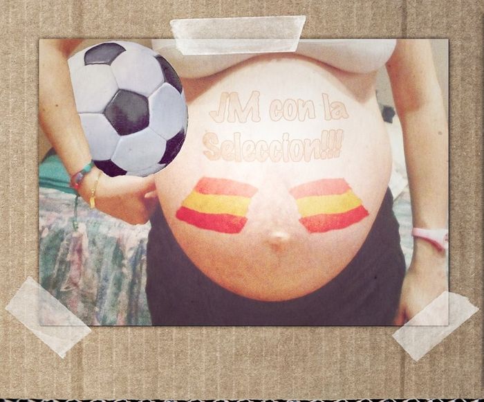 JM con la roja
