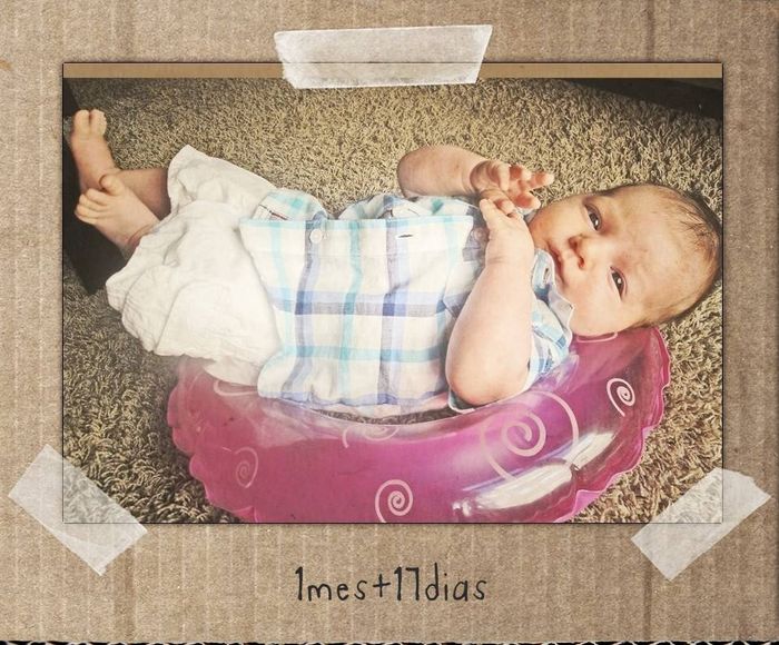 Baby padawan 1mes y 17 dias