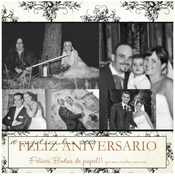 bodas papel