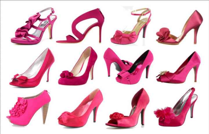 zapatos rosas