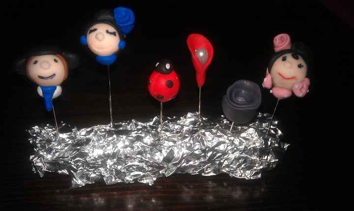 alfileres fimo