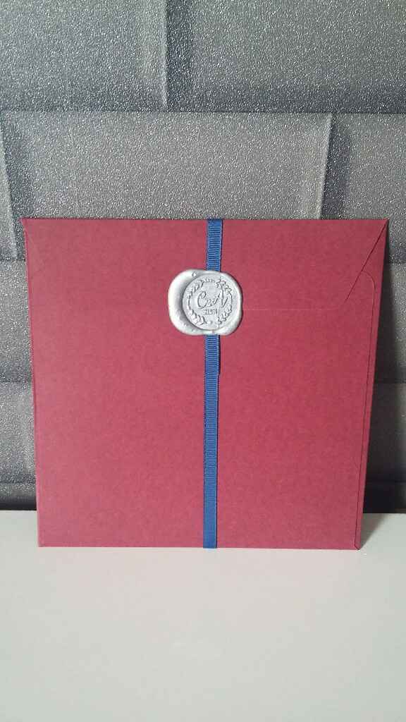 Invitaciones terminadas!! - 2