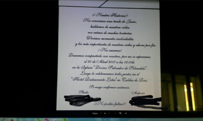 Mis invitaciones encantada - 2
