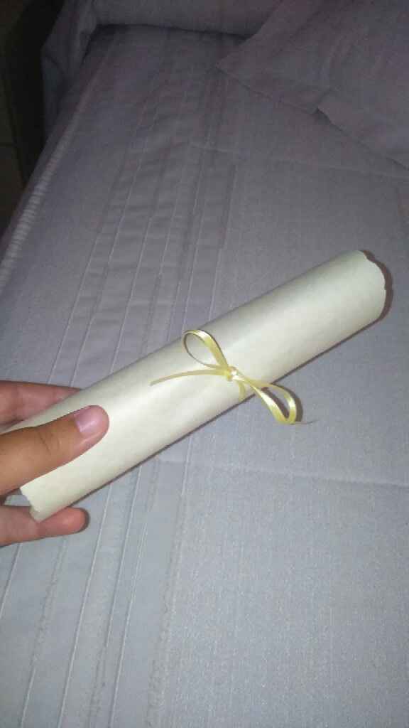 Así fueron mis invitaciones! - 1