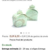 Cajitas para detalles invitados - 1