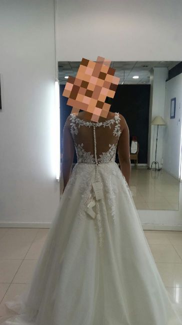 Primera prueba del vestido superada!!! 2