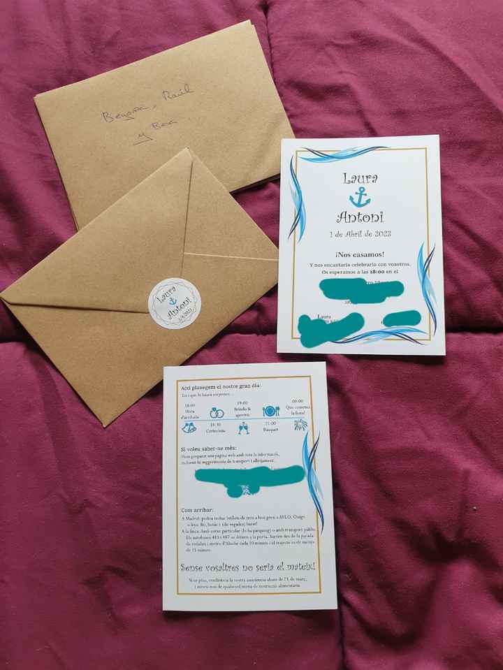 Mis consejos de novia: Las invitaciones - 1