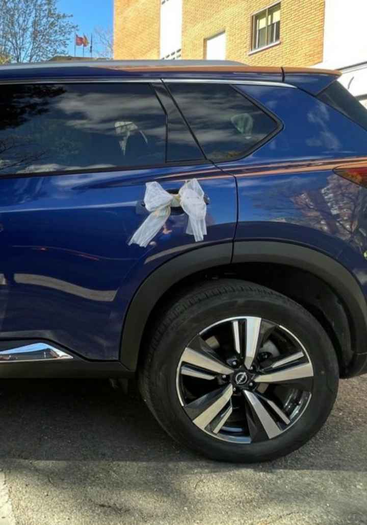 Lazos para el coche nupcial - 1