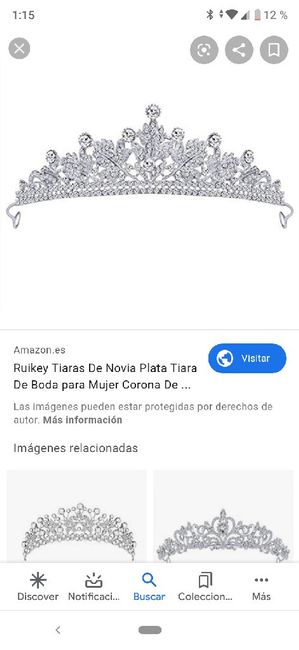 Tiaras en plata y "joyas" . 2