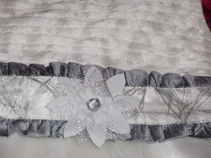 Detalle del vestido de mis niñas