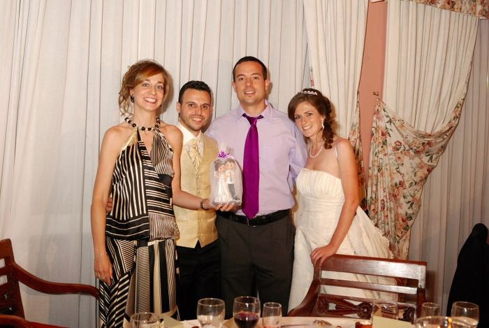Con los próximo recién casados