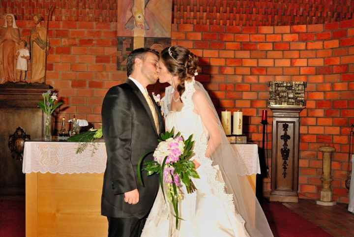 El primero como marido y mujer