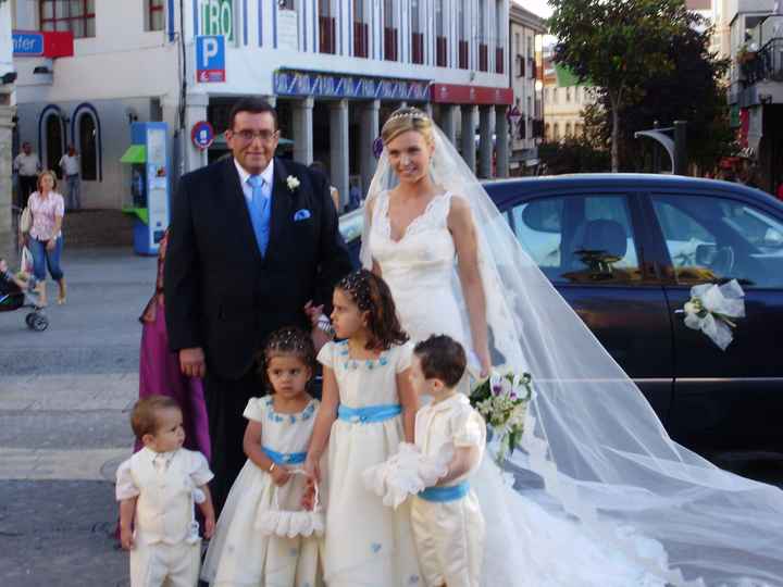 mi papi y mi hermana