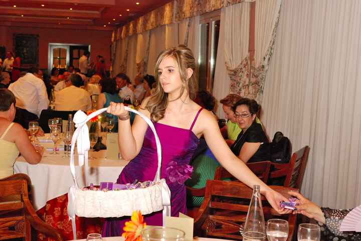 Mi prima y dama de honor
