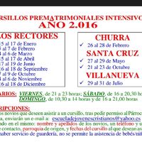 Cursillos prematrimatrimoniales en murcia 2017 - 1