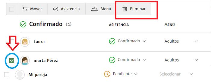 ¿Cómo crear la lista de invitados desde el ordenador? 12