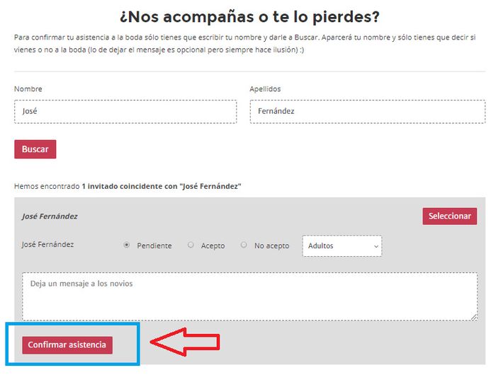 4 pasos a seguir para que tus invitados confirmen su asistencia 3