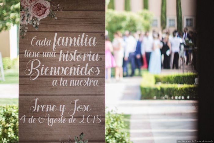 Cartel de boda