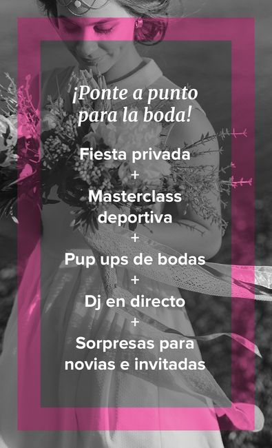¡No te pierdas el evento Clandestinemood by Bodas.net! 💪 2
