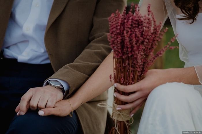 ¿Quién habló primero de la boda? 1