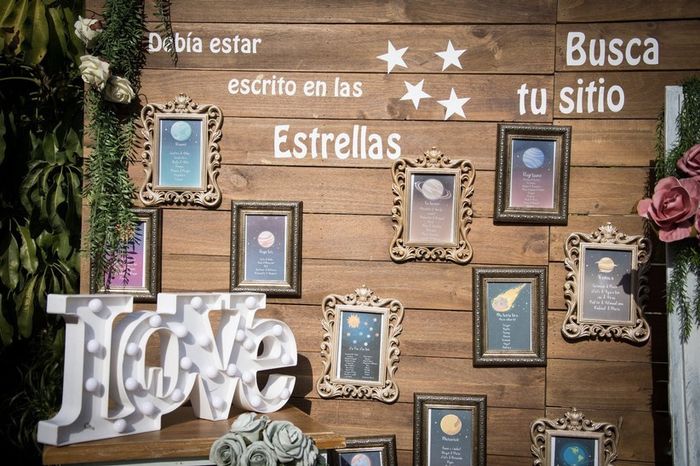 ¿Quieres un seating plan muy molón? ¡Entra aquí! 👇 3