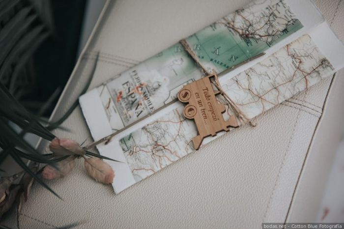 ¡Ideas muy top para una boda con temática viajera! 🌍 1