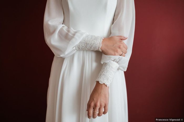 El vestido de novia: ¿con o sin mangas? 🤔 1