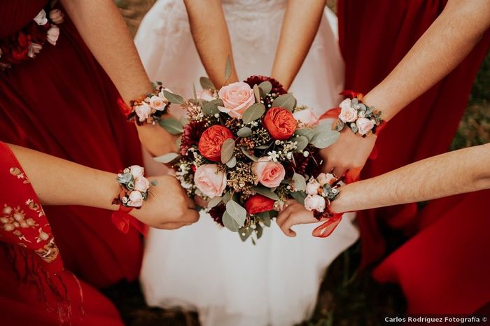 ¿Corsage o ramo de novia? 🌺 1