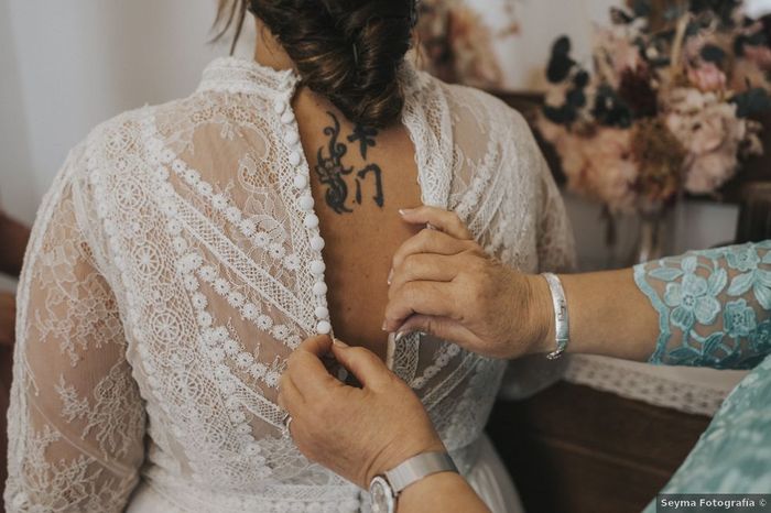 ¿Taparás tus tatuajes para la boda? 1