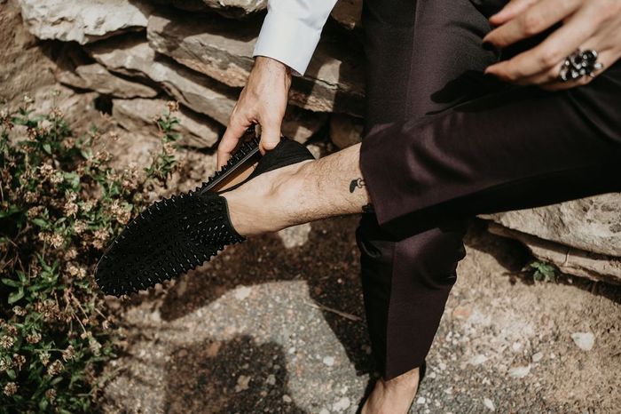 Pregunta para novios: ¿os atreveríais a llevar estos zapatos molones? 😎 1
