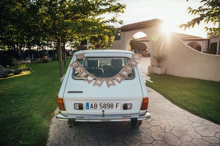 Decorar coche blanco 2
