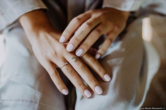 Una manicura delicada y natural para el día B, ¿te gusta? 1