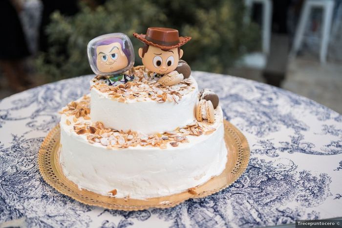 ¿Sois fans de Toy Story? ¡Mira esta tarta de boda! 🍰 1