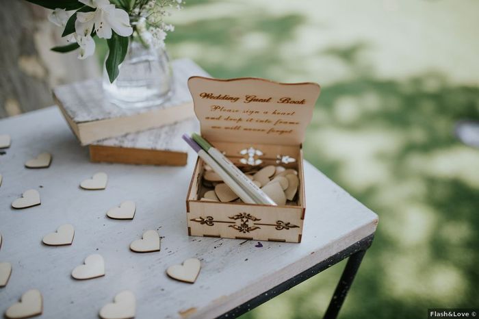 ¿Tendréis mesa de firmas en la boda? 1