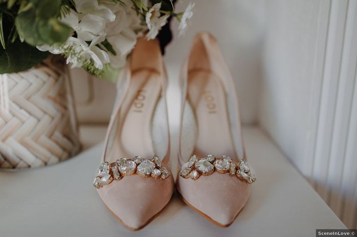 ¡Te vas a enamorar de estos tacones de novia! 👠 1