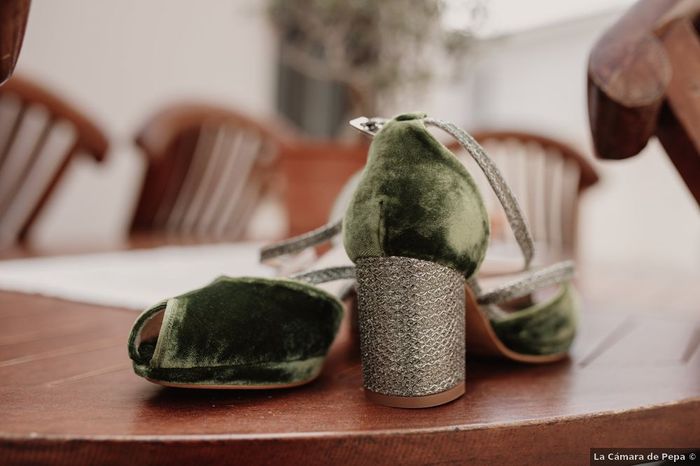 Zapatos de terciopelo para novias e invitadas 👠 2