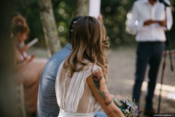 ¿Tatuajes a la vista u ocultados en la boda? ✨ - 1