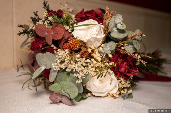 Ramos de novia para bodas de invierno 💐 2