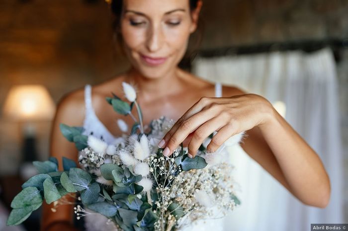 Natural o preservado, ¿cómo será tu ramo de novia? 💐 1