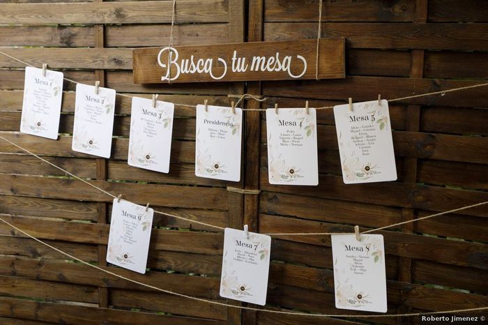 Seating plan con pinzas, ¡4 ideas que te encantarán! 😍 4