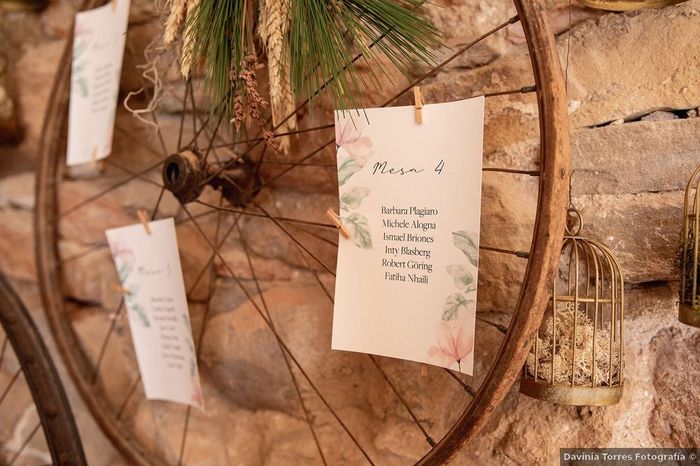 Seating plan con pinzas, ¡4 ideas que te encantarán! 😍 1