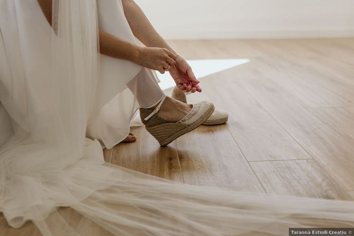 ¿Cuñas como calzado de novia? 1
