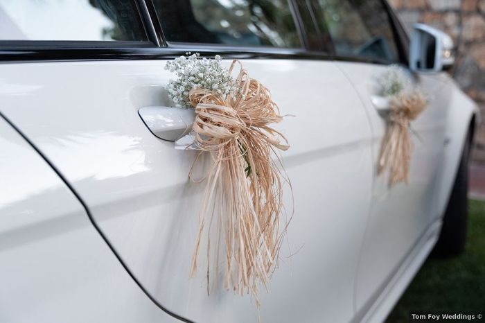 4 ideas para decorar vuestro coche de boda 🌺 - 3