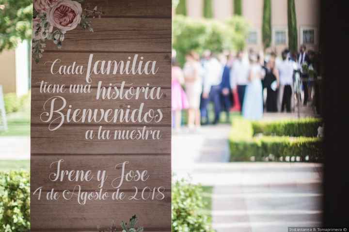 Cartel de boda