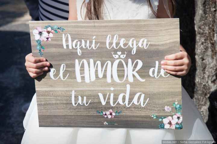 Cartel de boda