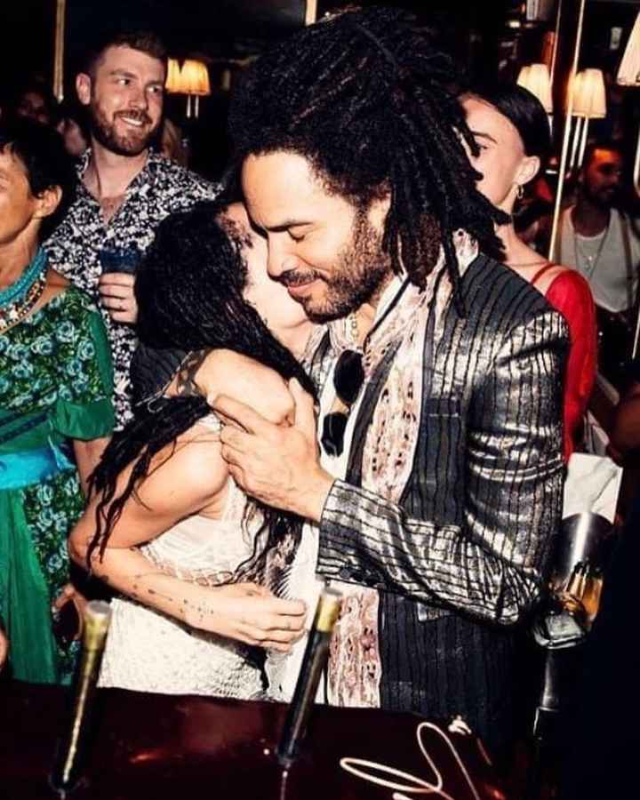 Lenny Kravitz y Zoe Kravitz