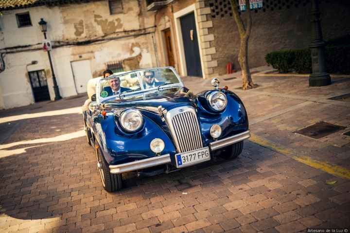 Coche de Carlos y Arantza