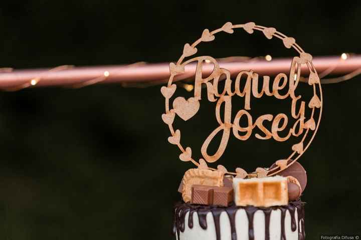 Tarta nupcial con cake topper: ¿SÍ o NO? - 1